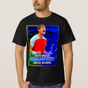 T-shirt " Carlos Alcaraz 2022 Champi US Open de Tennis