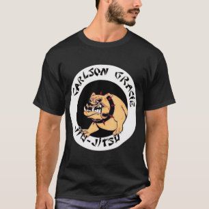 T-shirt Carlson Gracie Team Logo Bulldog Art Classic T-Shi