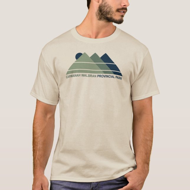 T-shirt Carmanah Walbran Parc provincial Mountain Sun (Devant)