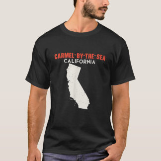 T-shirt Carmel par Sea California USA State America Tra