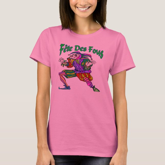 T-shirt Carnaval de la Fete Des Fous (Devant)