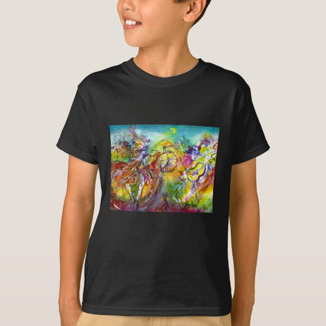 T-shirt CARNAVAL ITALIEN, Danse Vénétie Mascarade, Musique (Devant)