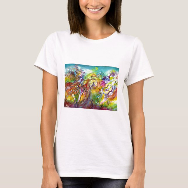 T-shirt CARNAVAL ITALIEN, Danse Vénétie Mascarade, Musique (Devant)