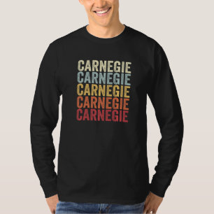 T-shirt Carnegie Pennsylvanie Carnegie PA Rétro Vintage Te