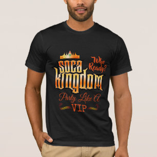 T-shirt CARNIVAL Soca Royaume (votre texte)