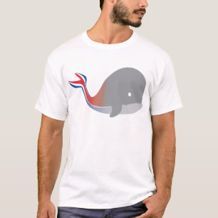 T-shirt Carnival Whale Tail Cartoon Cruise