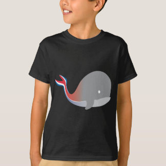 T-shirt Carnival Whale Tail Cartoon Cruise