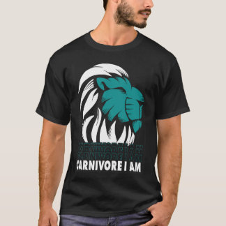 T-shirt Carnivore I Am Lion Meat  Carnivore Diet