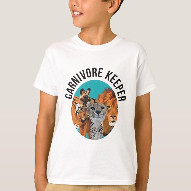 T-shirt Carnivore Keeper (Devant)