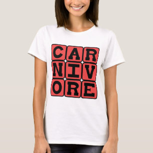 T-shirt Carnivore, mangeur de viande
