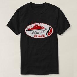 T-shirt Carnivore pour la santé des mangeurs de viande