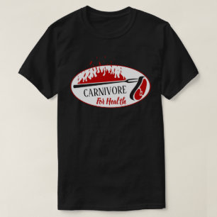 T-shirt Carnivore pour la santé des mangeurs de viande