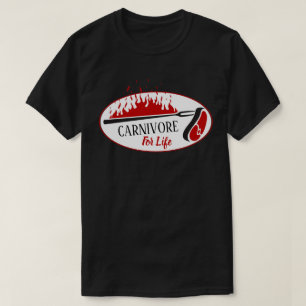 T-shirt Carnivore pour la vie Mangeurs de viande