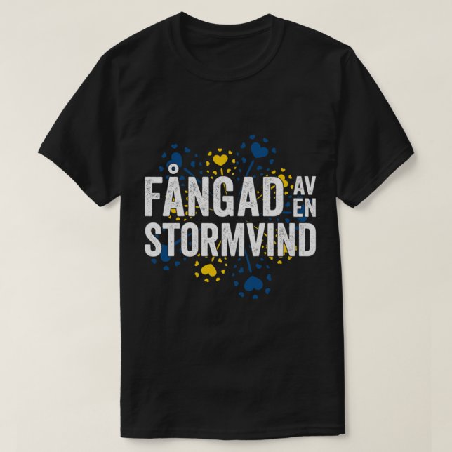 T-shirt Carola - Fångad av en stormvind [1991, Sweden] (Design devant)