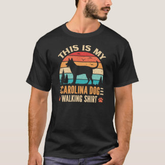 T-shirt Carolina Dog Walking Dad American Dingo Walker