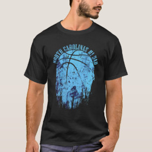T-shirt Carolina Nord Cadeaux papa Tarheel Basketball Pèr