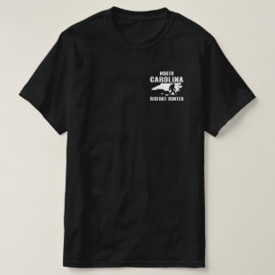 T-shirt Carolina Nord Chasseur de pieds bitumineux Funny S