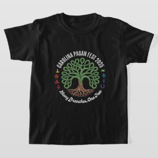 T-shirt Carolina Pagan Fest 2025 collecte de fonds Chemise