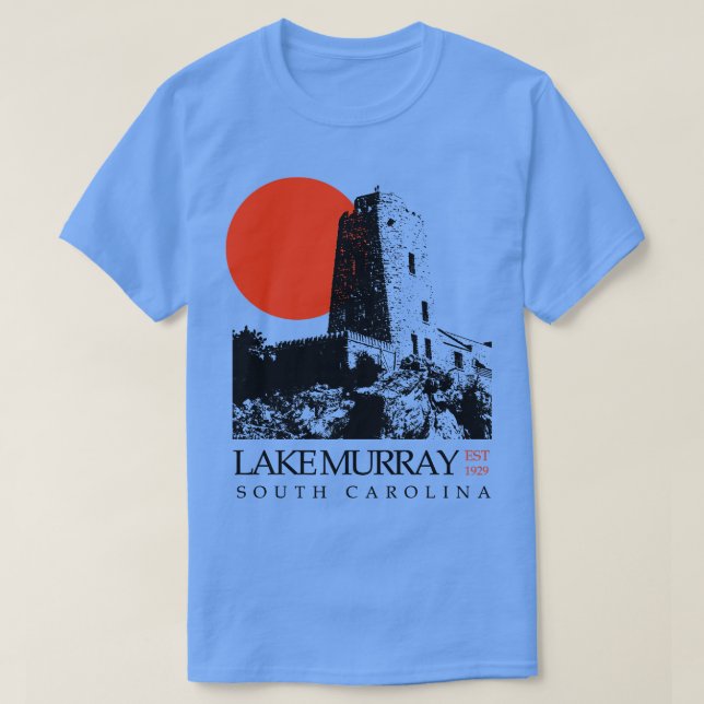 T-shirt Carolina sud du lac murray (Design devant)