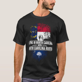 T-shirt Caroline du Nord Accueil Caroline du Sud État des 