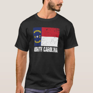 T-shirt Caroline du Nord États-Unis Amérique USA Caroline 