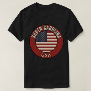 T-shirt Caroline du Sud États-Unis d'Amérique