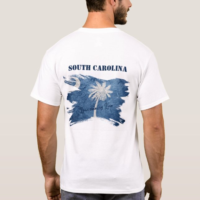 T-shirt Caroline du Sud Pays Bas Vie Neutre Genre (Dos)