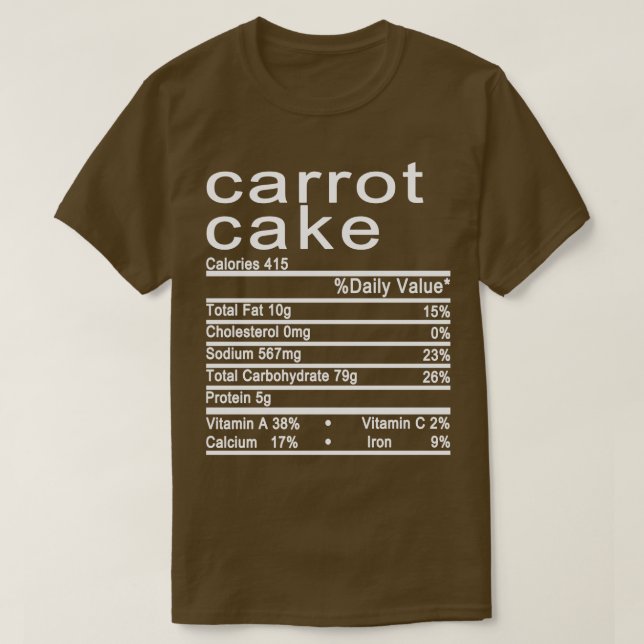 T-shirt carotte (Design devant)