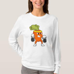 T-shirt Carotte à Fitness avec cloches
