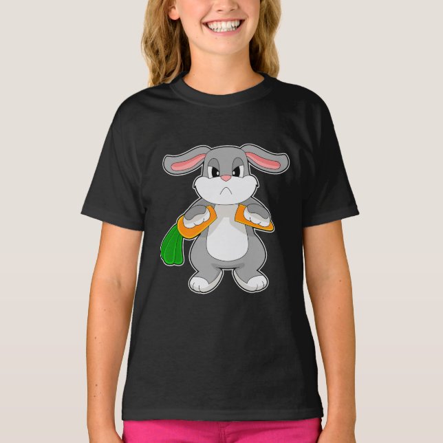 T-shirt Carotte de lapin (Devant)
