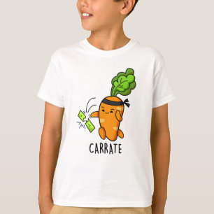 T-shirt Carotte drôle Carotte Karate Pun
