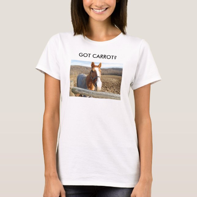 T-shirt CAROTTE OBTENUE ? - chemise (Devant)