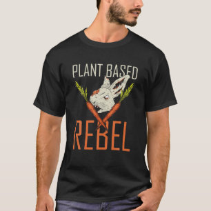 T-shirt Carottes de lièvres Rebel Basées Sur Le plante Go