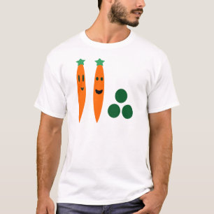 T-shirt Carottes et pois