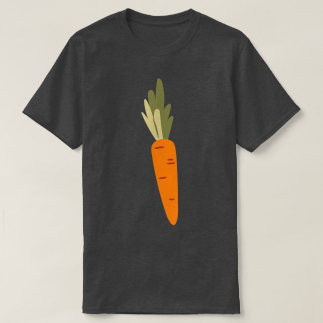 T-shirt Carottes végétariennes 312 (Design devant)