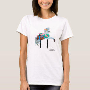 T-SHIRT CAROUSEL HORSE DÉCORATIF "