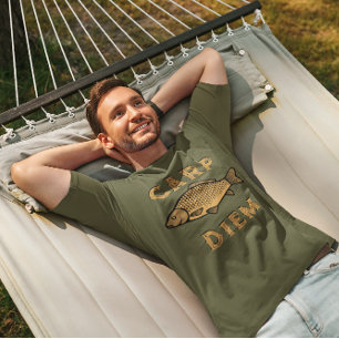 T-shirt Carp Diem Funny Novelty