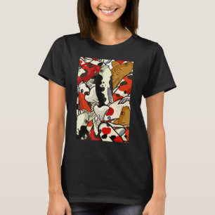 T-shirt Carpe Japon Koi Fleur De Cerisier 66
