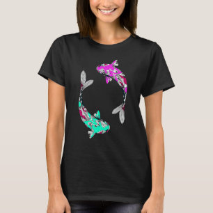 T-shirt Carpe Japonaise Fleur de Cerisier Japonaise 35
