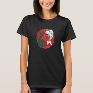 T-shirt Carpe Koi Artistique Poisson Japonais