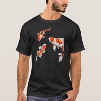 T-shirt Carpe Koï. Beauté de la carpe japonaise