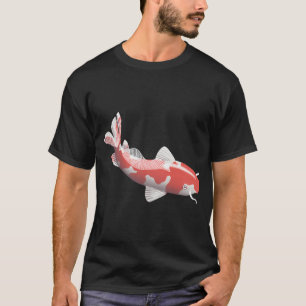 T-shirt Carpe koï de style japonais