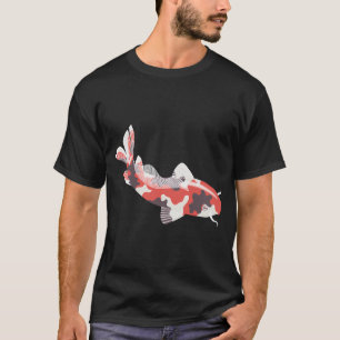 T-shirt Carpe koï de style japonais