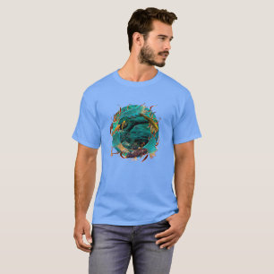 T-shirt Carpe Koi "NAGEANT EN PAIX"