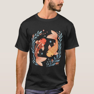 T-shirt Carpe Koi Orange et Jaune