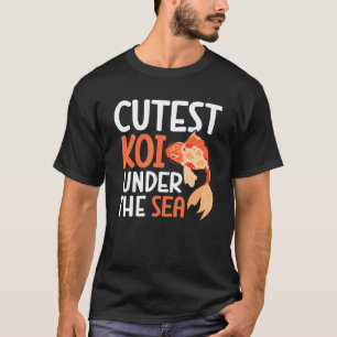 T-shirt Carpe Koi Poisson Nishikigoi Fleur de Cerisier Jap