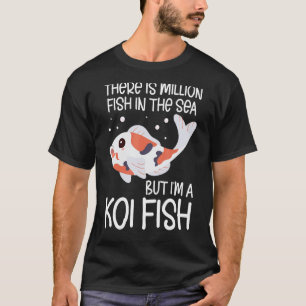 T-shirt Carpe Koi Poisson Nishikigoi Fleur de Cerisier Jap