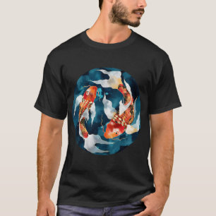 T-shirt Carpe métallique