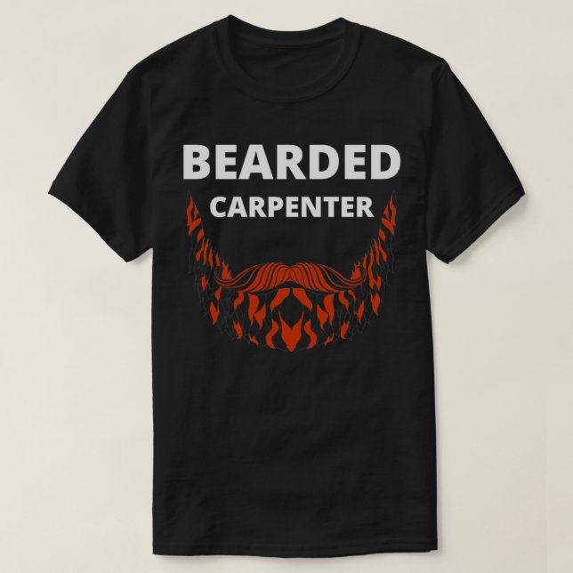 T-shirt Carpenter à tête (Design devant)