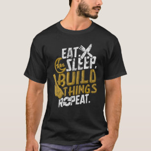 T-shirt Carpentier Pour Hommes Cabinier Woodworker 1